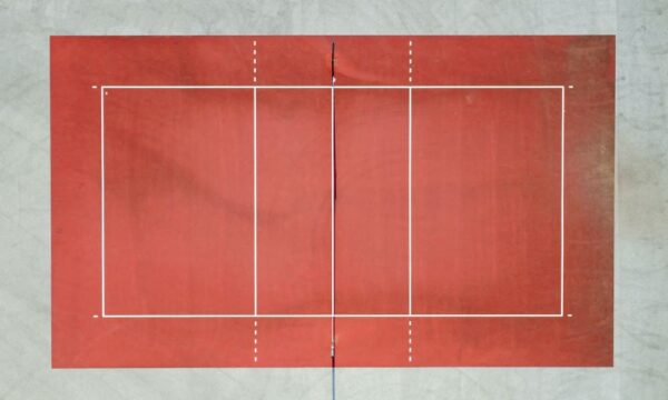 Set Completo Di Pallavolo Sportivo Con Rete, Pali In Ferro E Borsa - Olybeaka, Altezza Regolabile